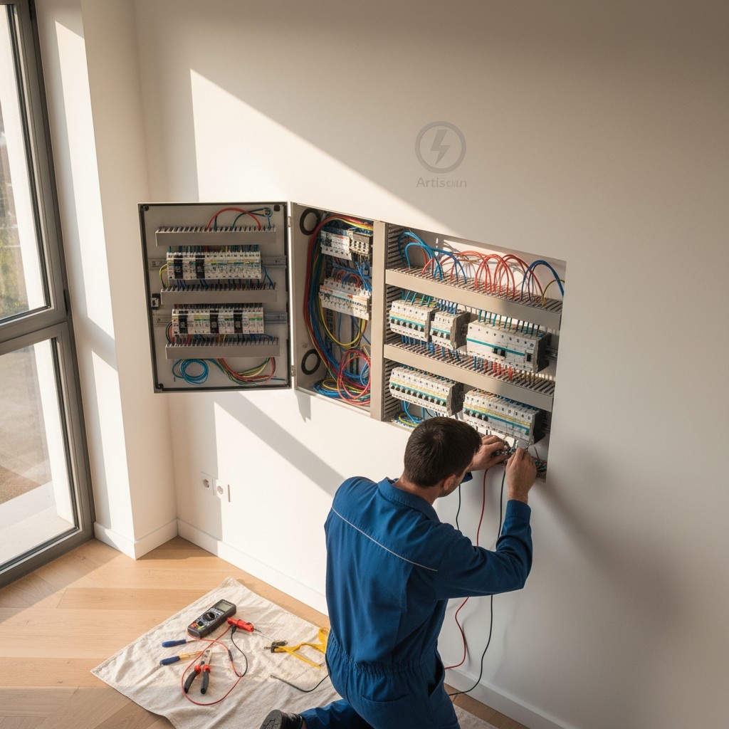 Projet de Travaux d'installation électrique - Photo 3